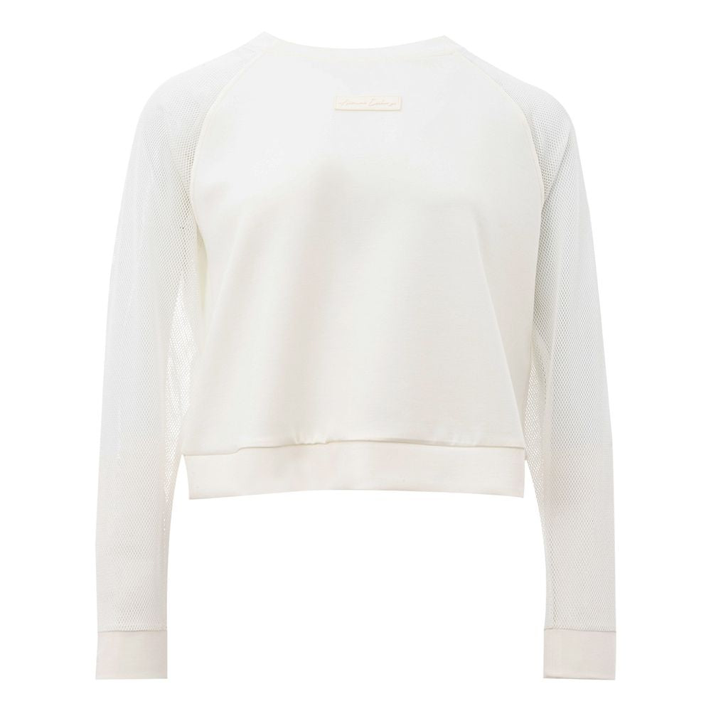 Elegant White Polyamide Sweater