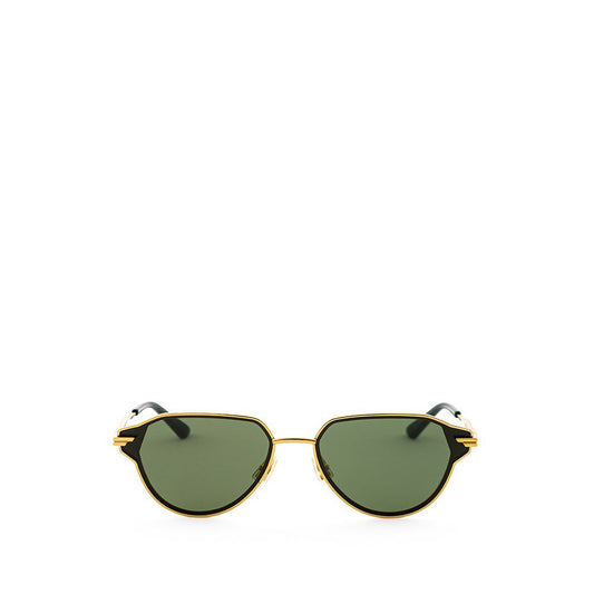 Elegant Gold Metal Designer Sunglasses